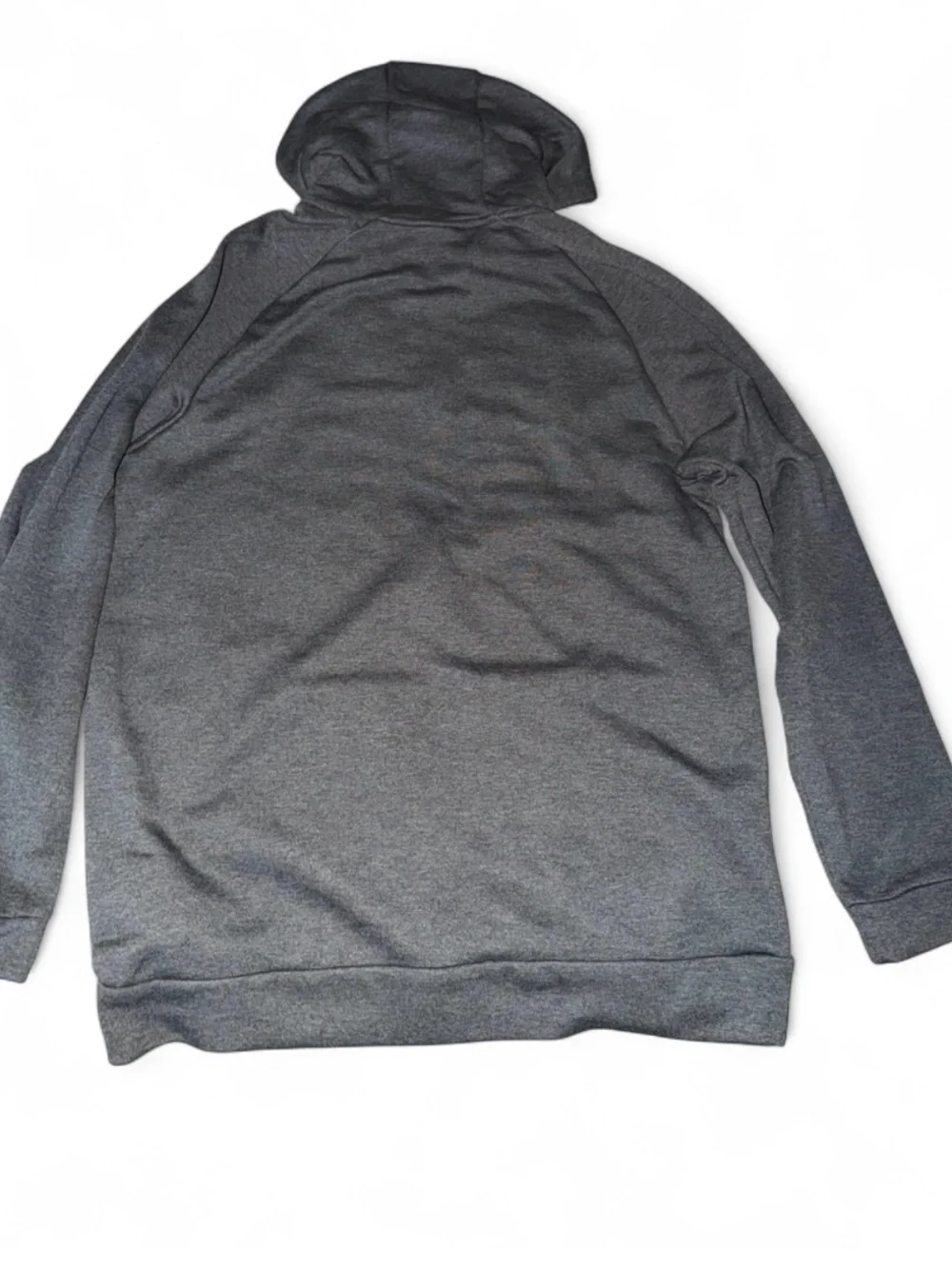 Nike Men's Gray Full-Zip Hooded Jacket